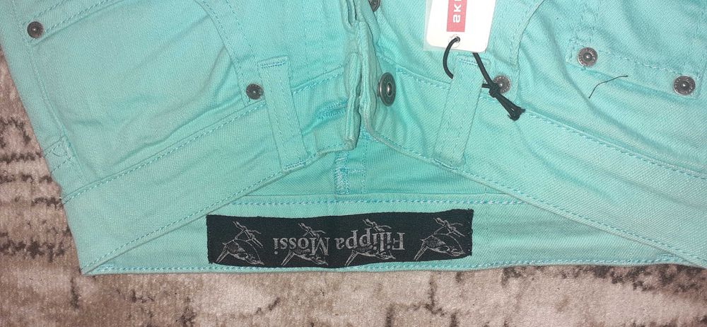 Blugi turcoaz Filippa Mossi, 29/34