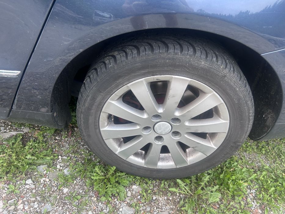 Jante  vw passat r 16 cauciucuri 225 45 r16