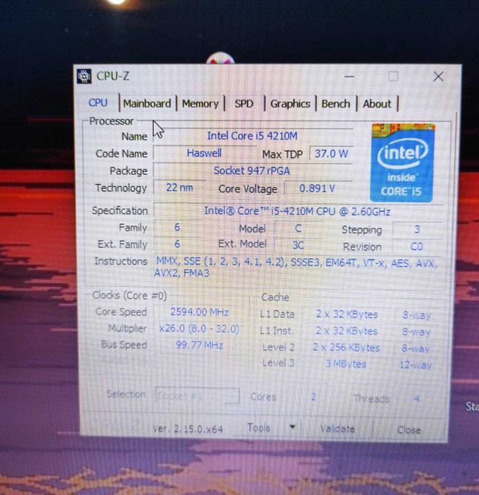 Продам ноутбук Lenovo офисный