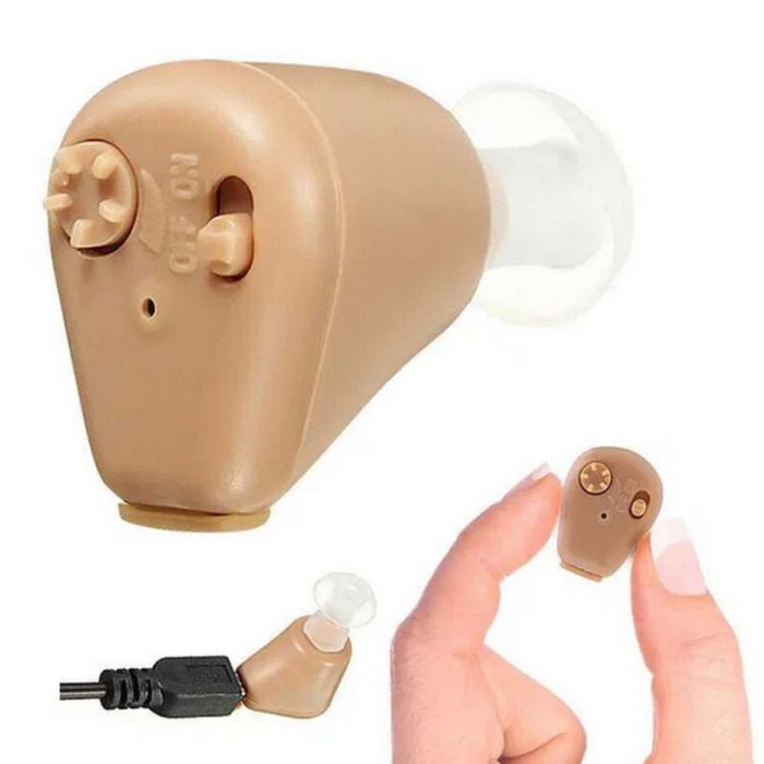 Дискретен уред за подобряване и яснота на слуха