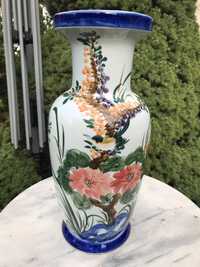 Продавам немска керамика Rumtopf , ръчно рисувана ваза
