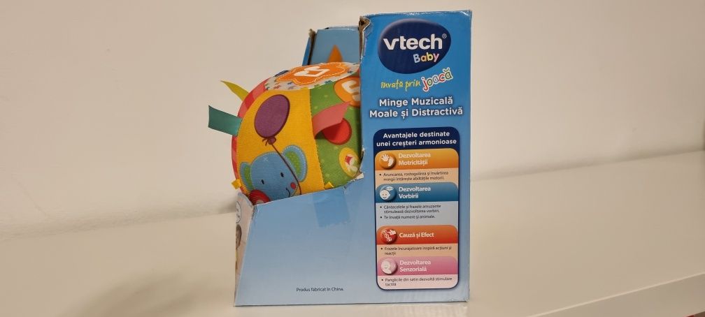 Minge muzicala moale și distractiva Vtech Baby