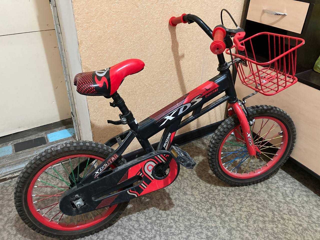 Велосипед XDS 16" — Лёгкий, стильный, с корзиной!