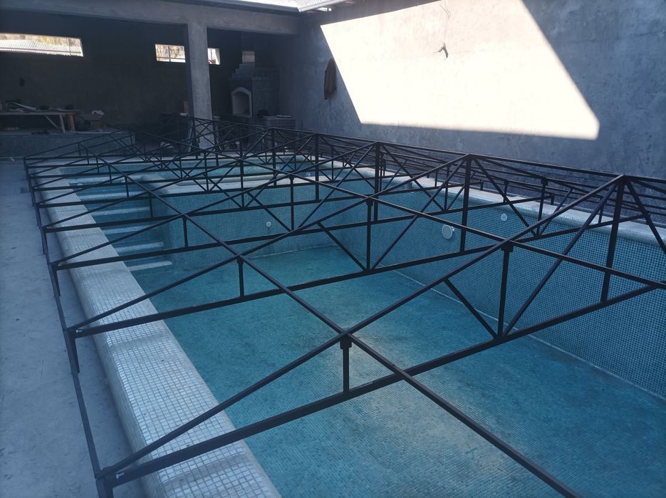 Банер вабаннер установка бассейн епамиз тент