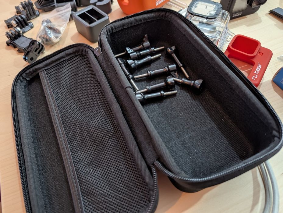 GoPro Hero 9 Black + Set Accesorii (Originale + Nubear) – Kit Complet