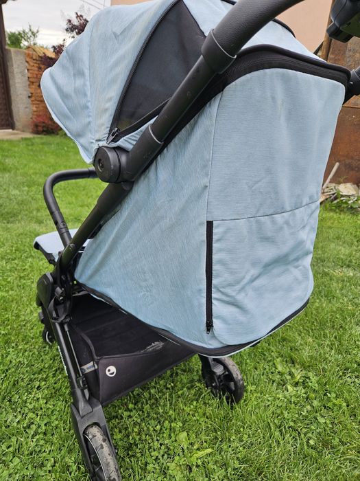 Спортна детска количка Easywalker Jackey, лесно сгъваема, Forest Green