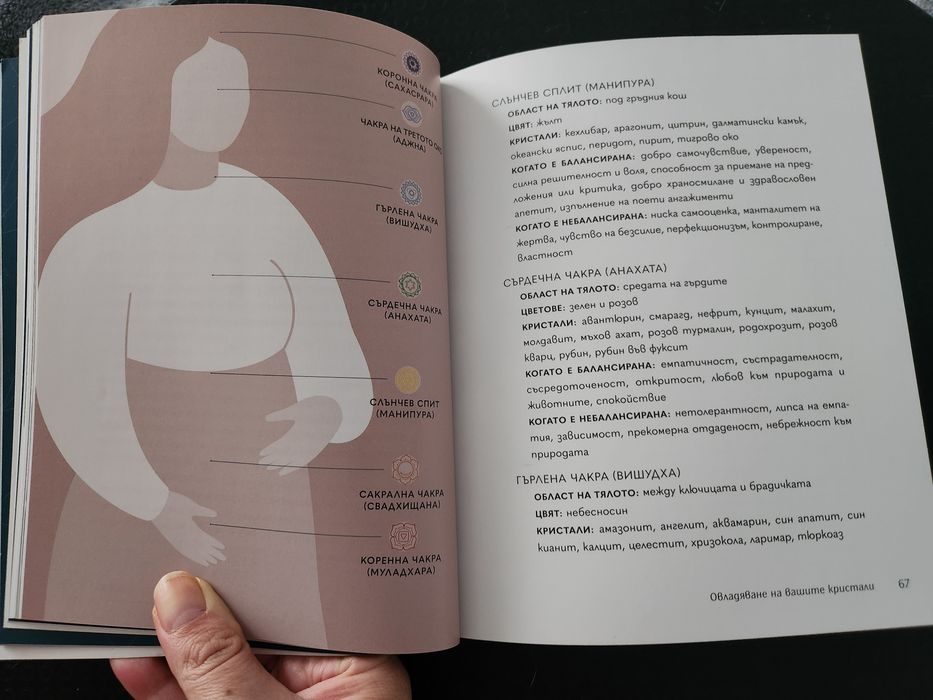Лекуване с кристали - книга