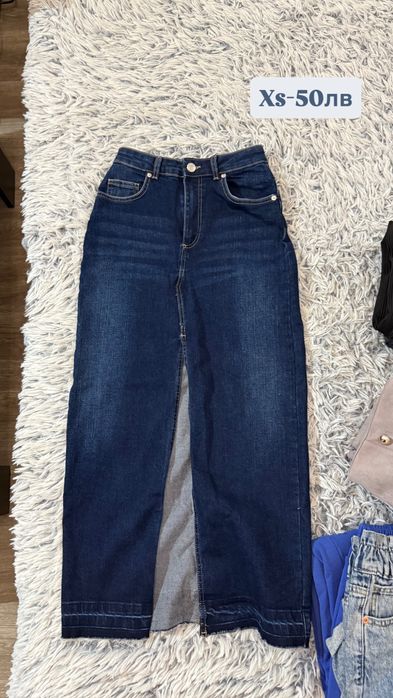 Дънкова пола, къси дънкови панталони, широк панталон…