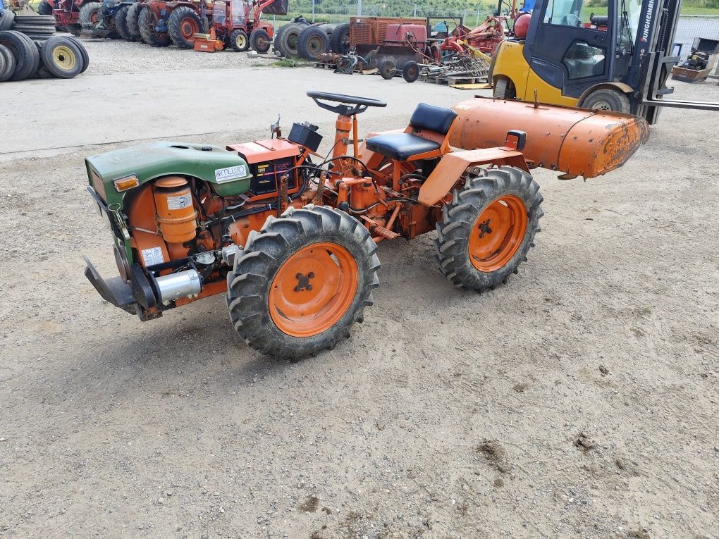 Tractoras pasquali 941  4x4 cu freza