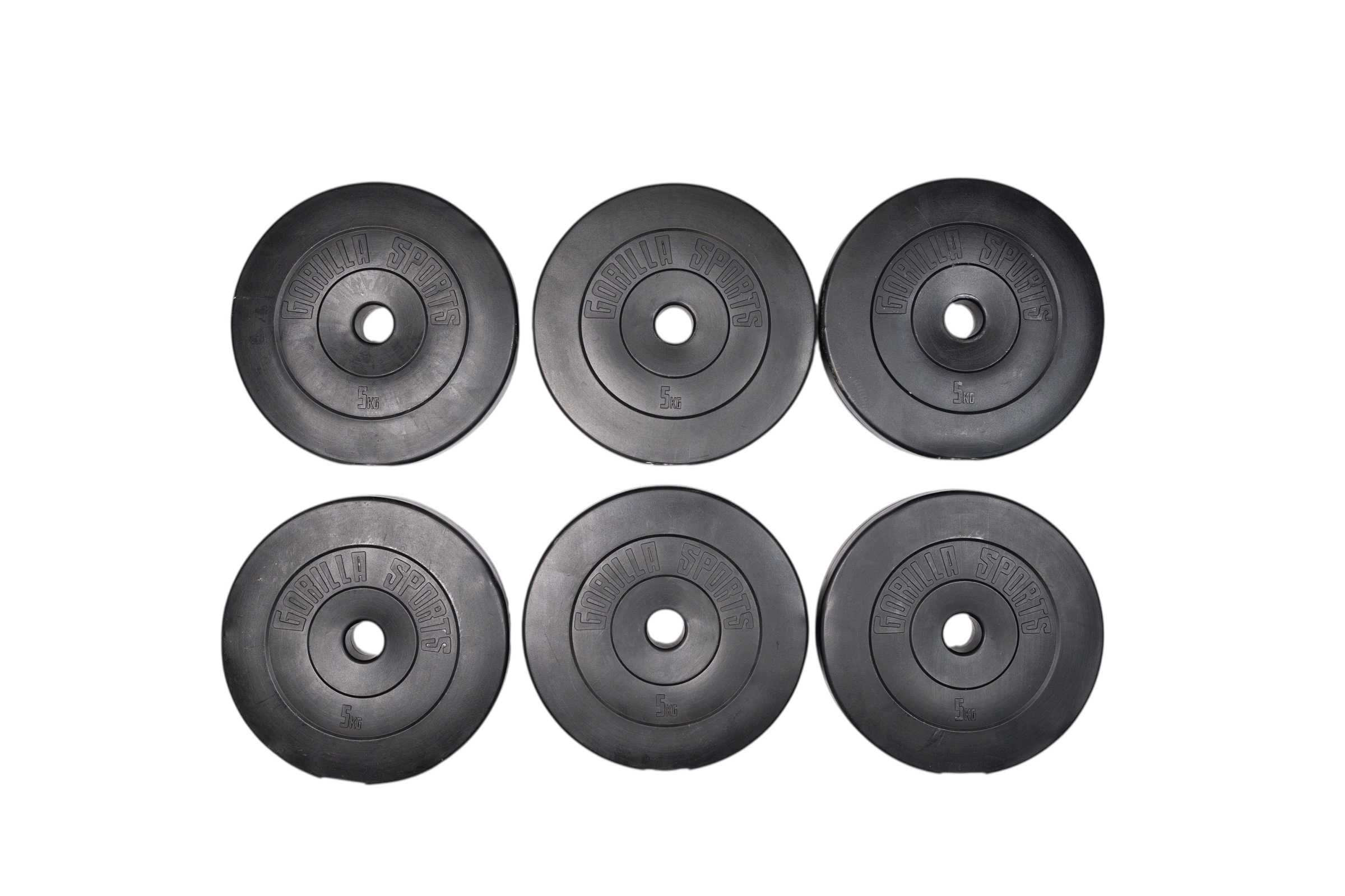 Discuri din plastic umplute cu ciment, 30/31mm SET 30 KG (6x5 KG)