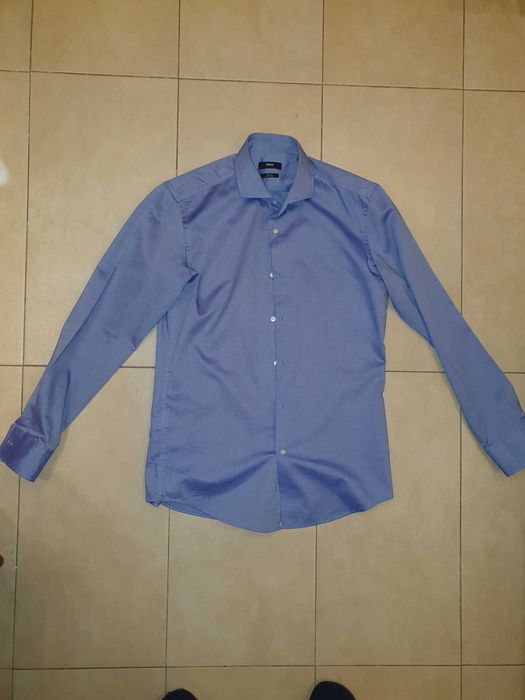 Страхотни мъжки ризи с дълъг ръкав BOSS - размер М