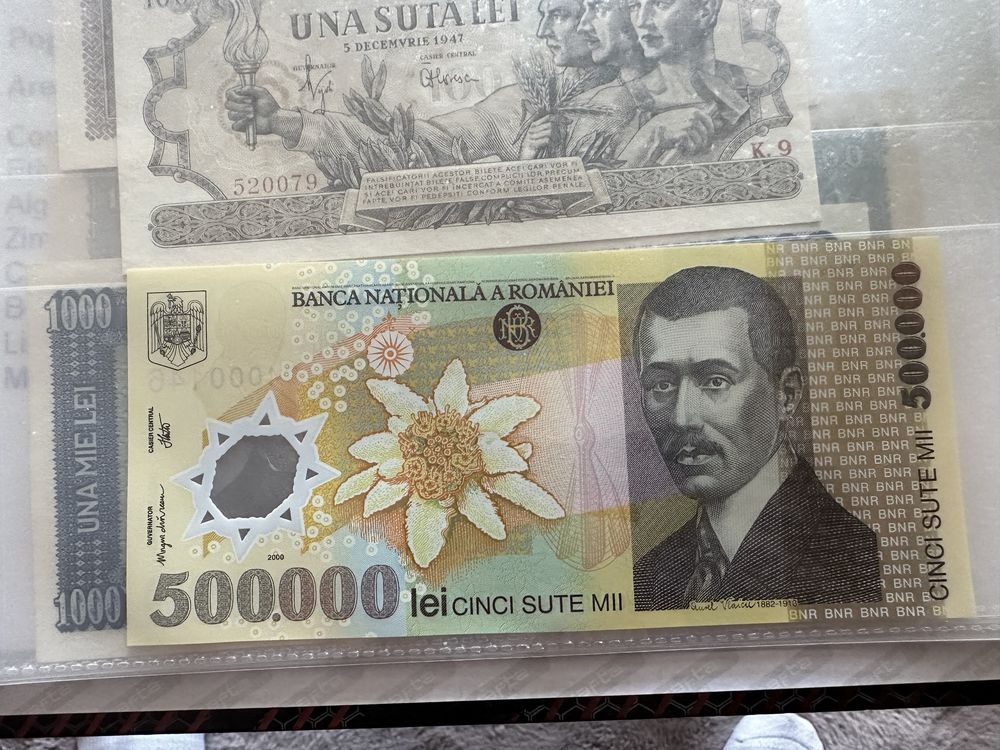 Bancnote romanesti de colectie 40 bucati unice