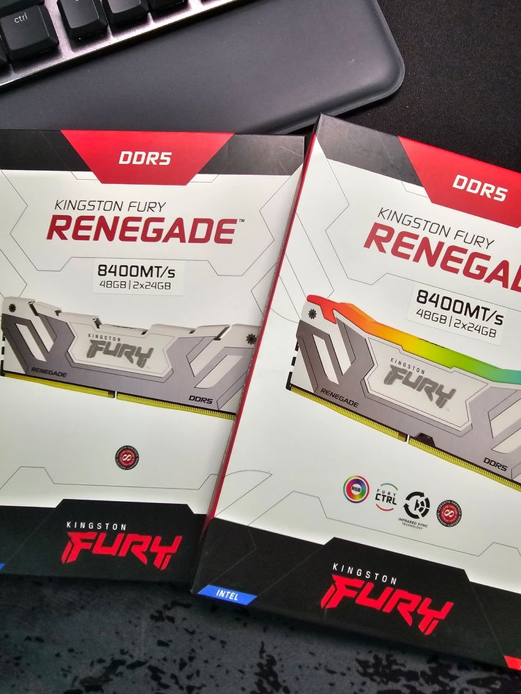 ТОП оперативная память DDR5 Kingston FURY Renegade 48GB (24x2) CUDIMM