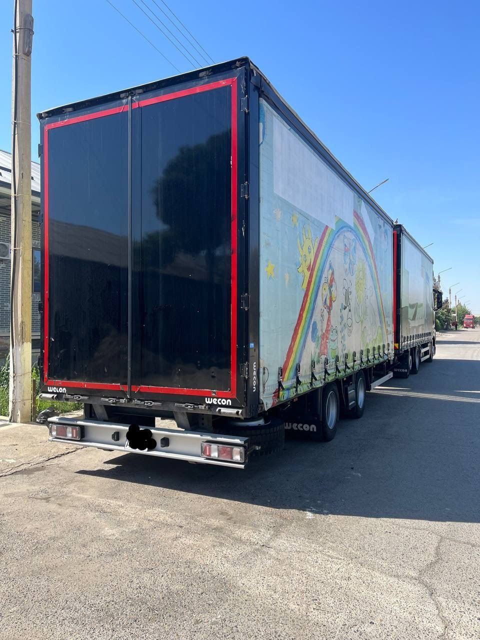 Mercedes Actros паравоз + прицеп cотилади
