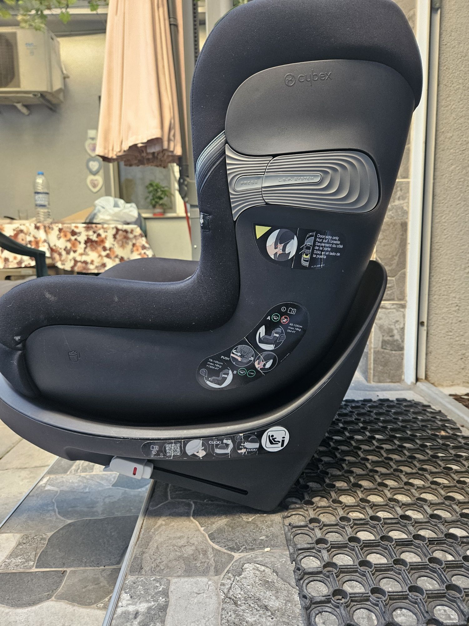 Бебешка количка 2 в 1 Cybex  Balios+ Стол за  кола Cybex