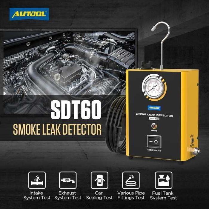 Машина за откриване на течове с пушек | Автомобилен димен детектор