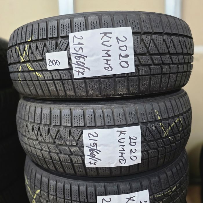 4×215/60/17 M+S.KUMHO 2020.Stare excelenta.