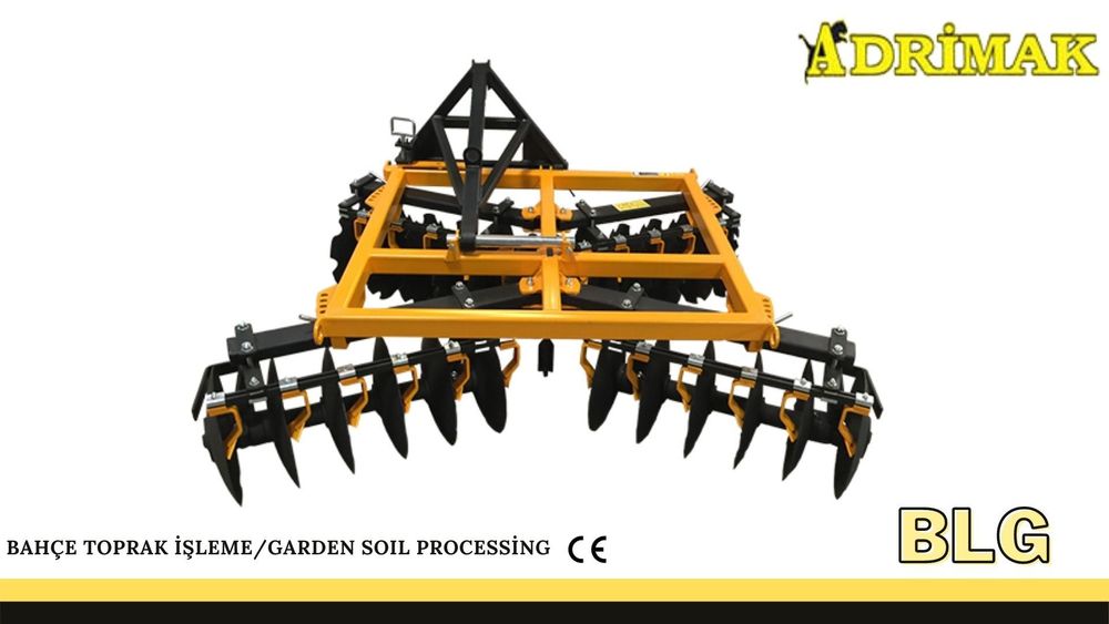 Grape cu discuri in forma de X ADRIMAK, Model BLG X 16 Grape cu discuri in forma de X ADRIMAK, Model BLG X 16