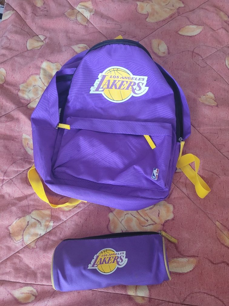 Ghiozdan+penar Lakers Nba Baschet