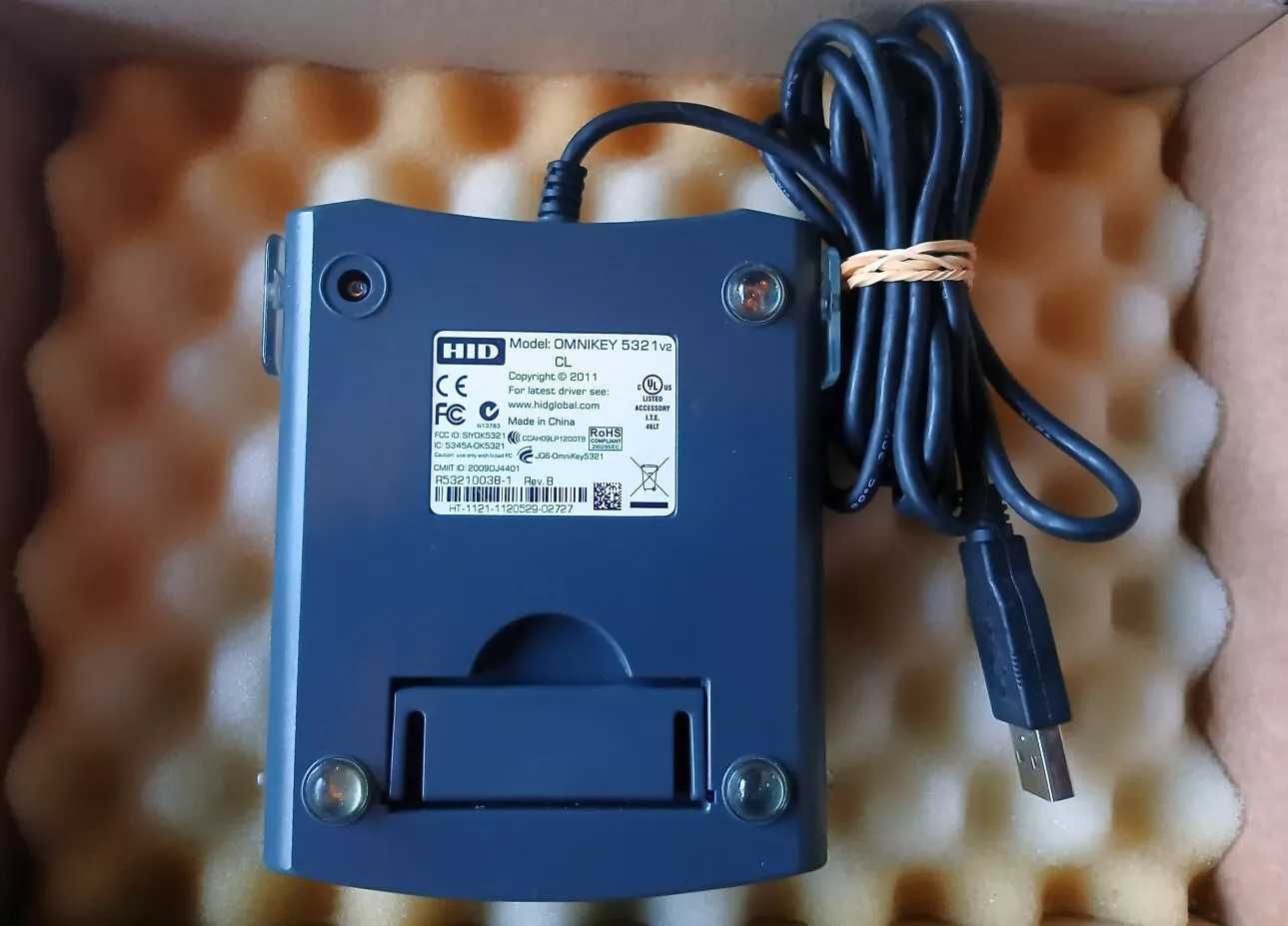 Четец за карти HID OMNIKEY 5321 V2 CL smart card reader 13.56 MHz