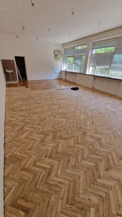 Циклене и лакиране на паркет и дюшеме