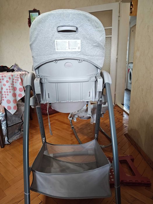 Детски комплект столче за хранене и шезлонг hauck