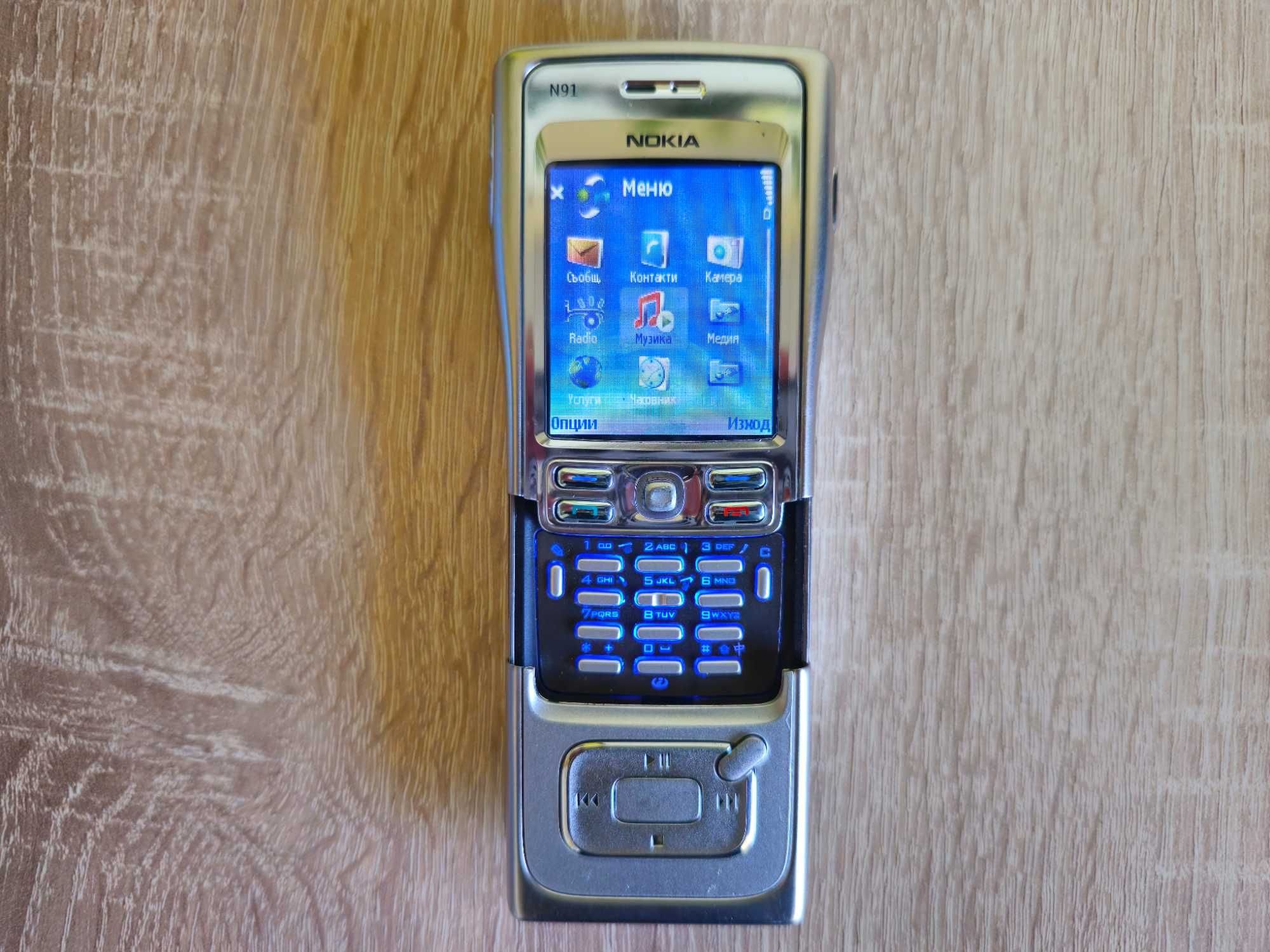 ТОП СЪСТОЯНИЕ: NOKIA N91 Dark Gray Chrome Symbian Нокиа Нокия Симбиан