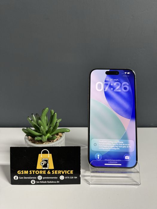 Iphone 15 Pro 128Gb Natural Titanium Garantie Gsm Store&Service