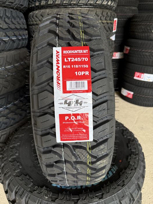 Нови Гуми за Кал 4х4 245/70R16 118/115 Q FRONWAY ROCKBLADE M/T Нов Дот