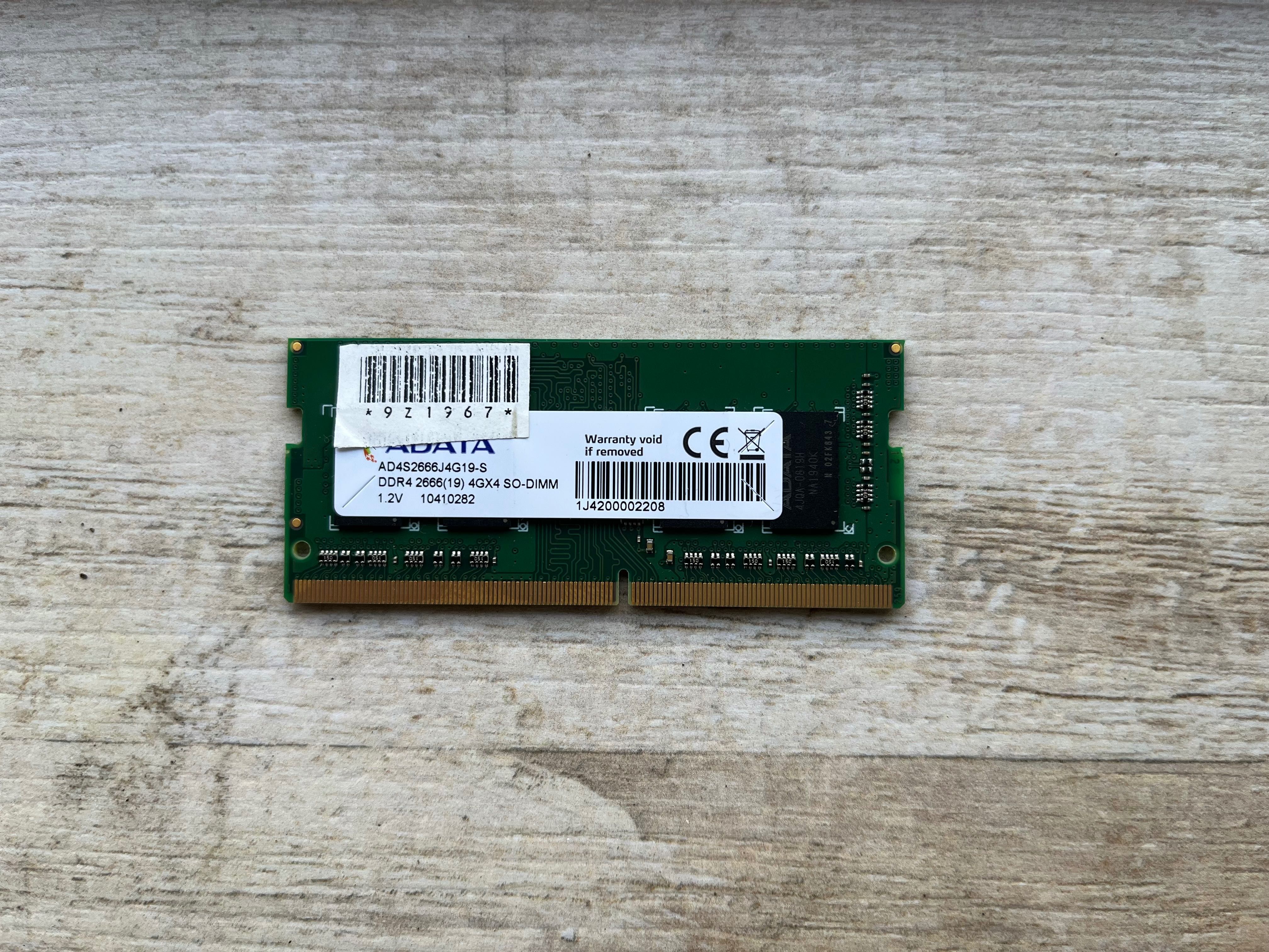 RAM  памет Adata за лаптоп 4гб