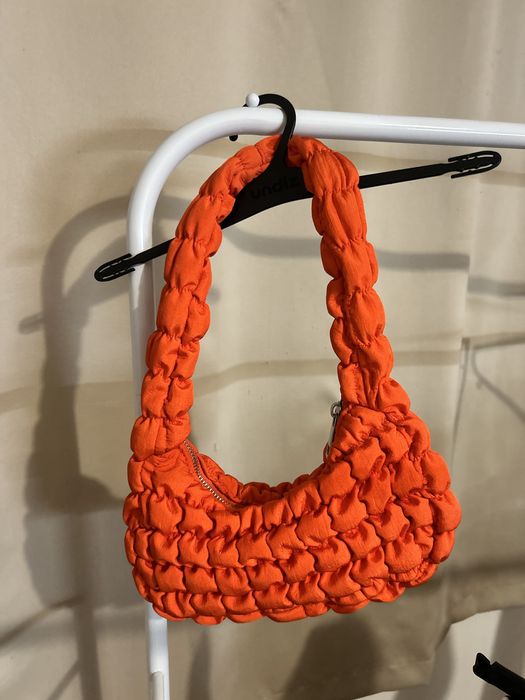 Оранжева чанта за рамо