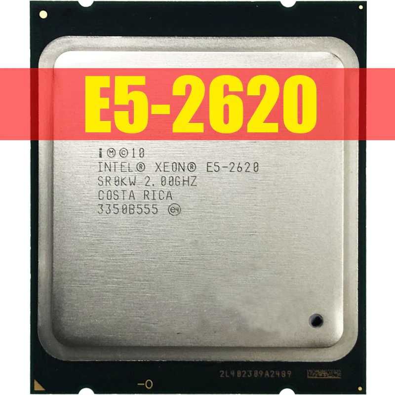 Intel Xeon E5-2620 E5 2620 2,0 ГГц  процессор 6 ядер с 12  потоком.