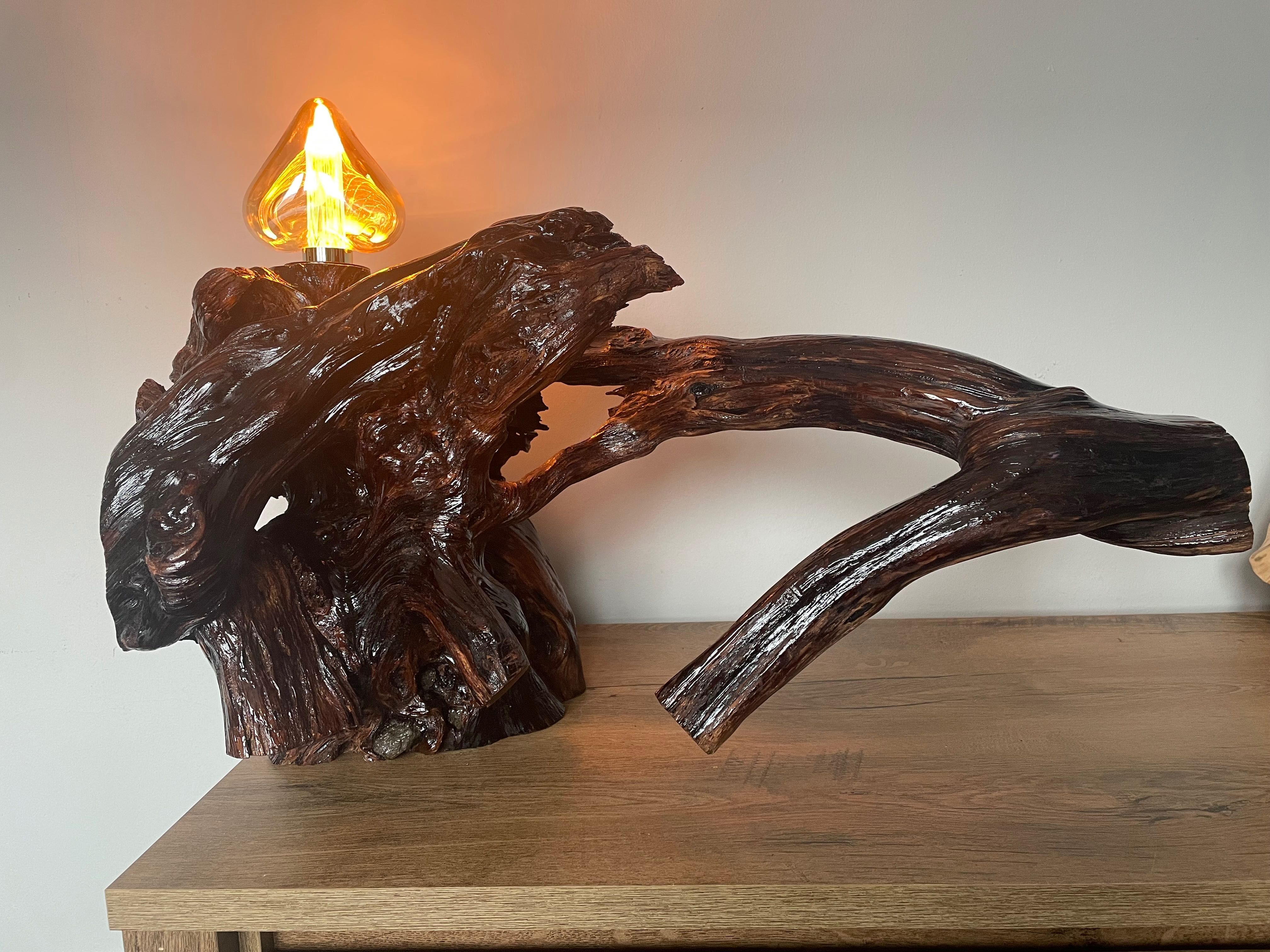 Lampa din lemn Tisa