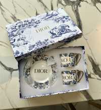 Набор чайных пар Christian Dior (материал: костяной фарфор)