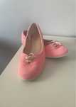 Adidas pink ballet flats