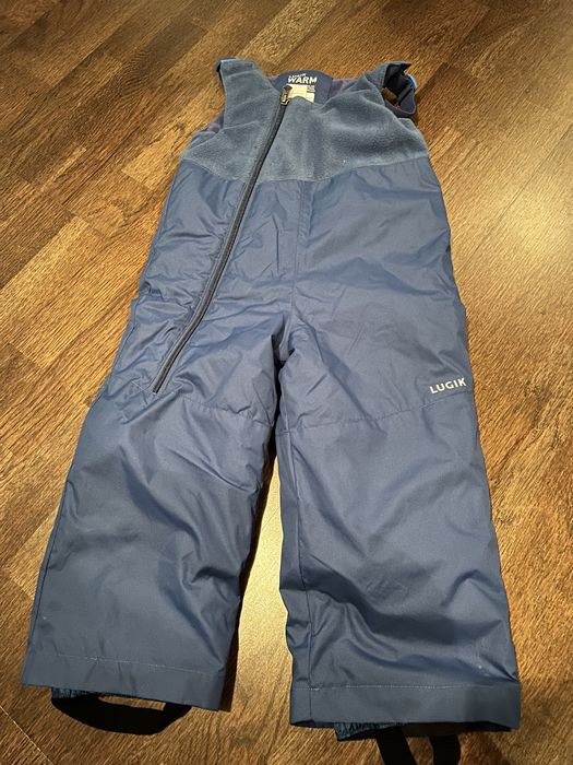 Pantaloni salopeta ski copii