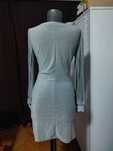 Rochie ocazie cu Sclipici și mâneci franjurate. Cool. Marimea S(36-38)