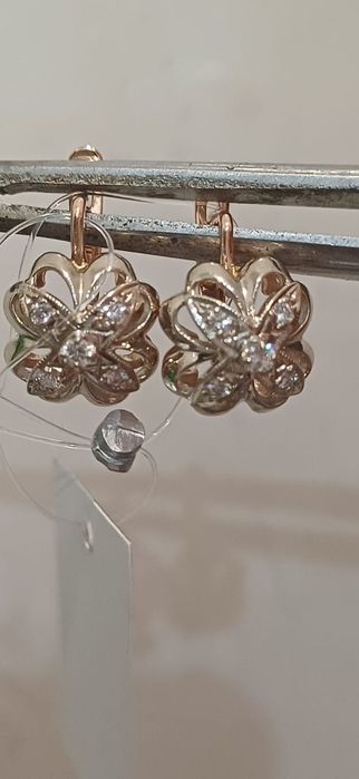 Серьги 583 пробы