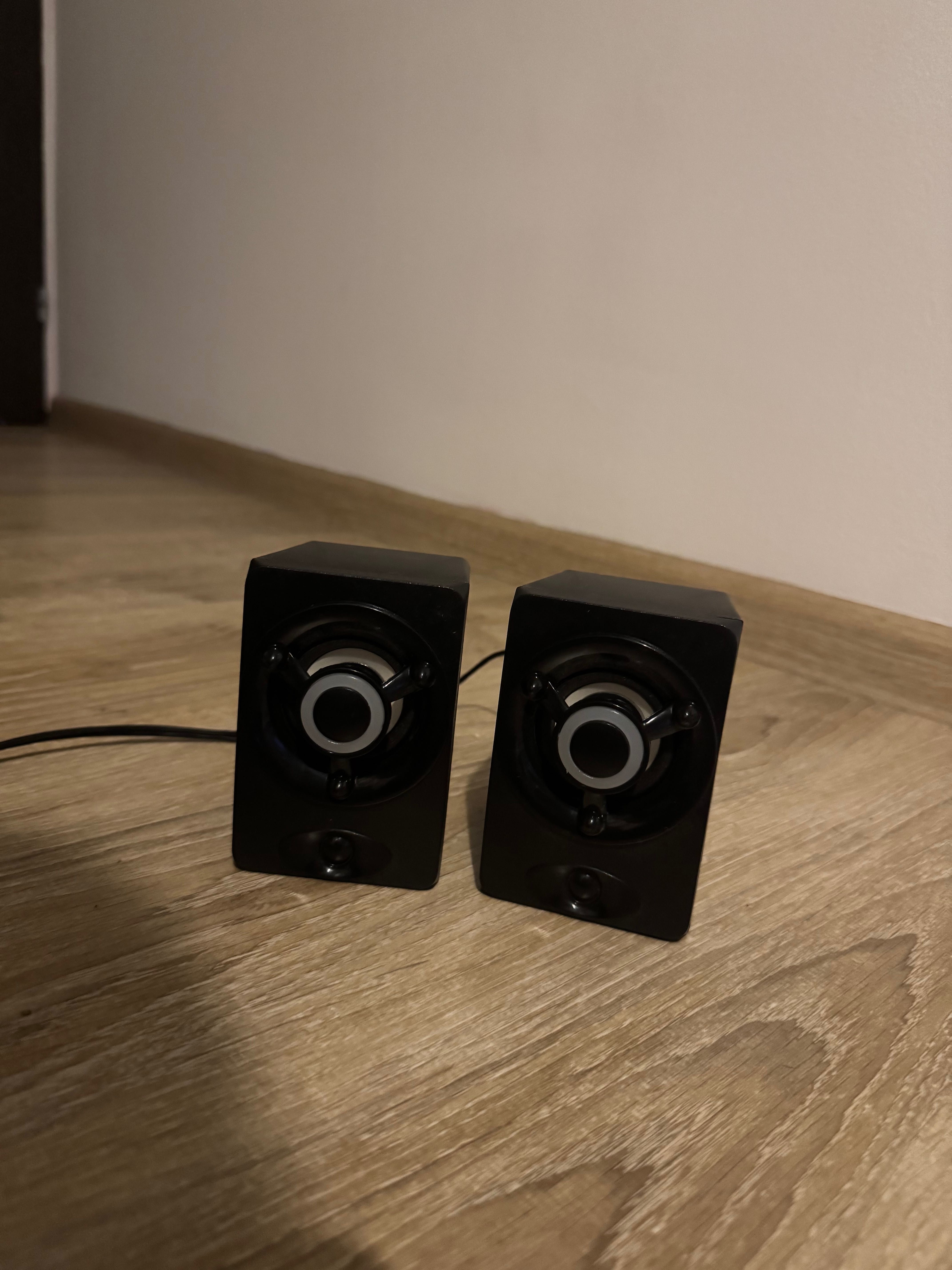 Set 2 boxe gaming, RGB, negre -GamerX