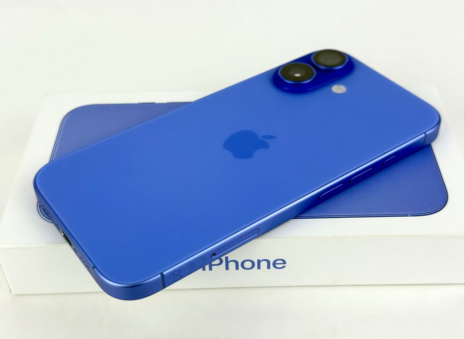 НОВ! Apple iPhone 16 256GB Ultramarine Гаранция!
