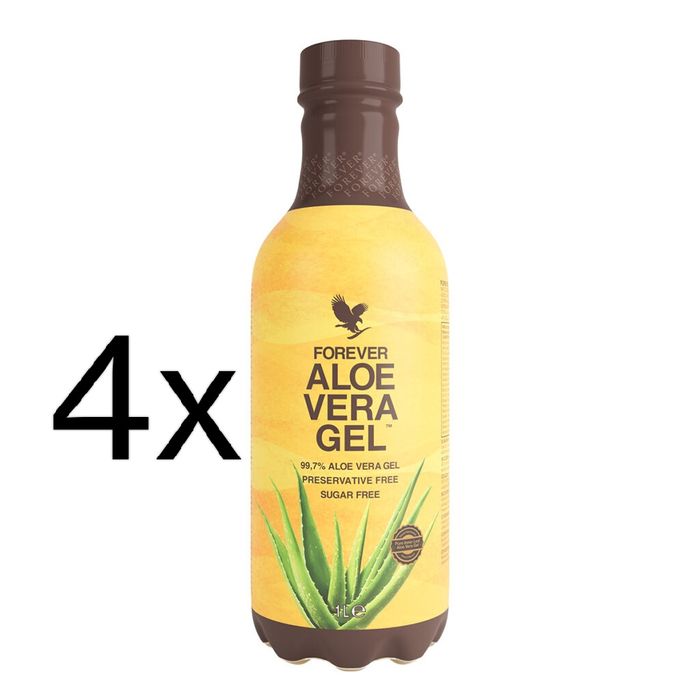 4x Gel de aloe vera forever aloe vera gel