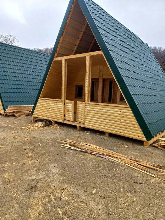 Cabane din lemn tip A