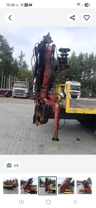 Palfinger 10500 кран
