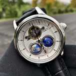 Ceas Montblanc tourbillon white dial