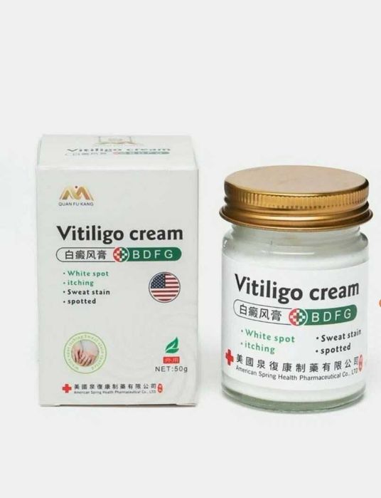 Vitiligo kremi oq doglarga qarshi