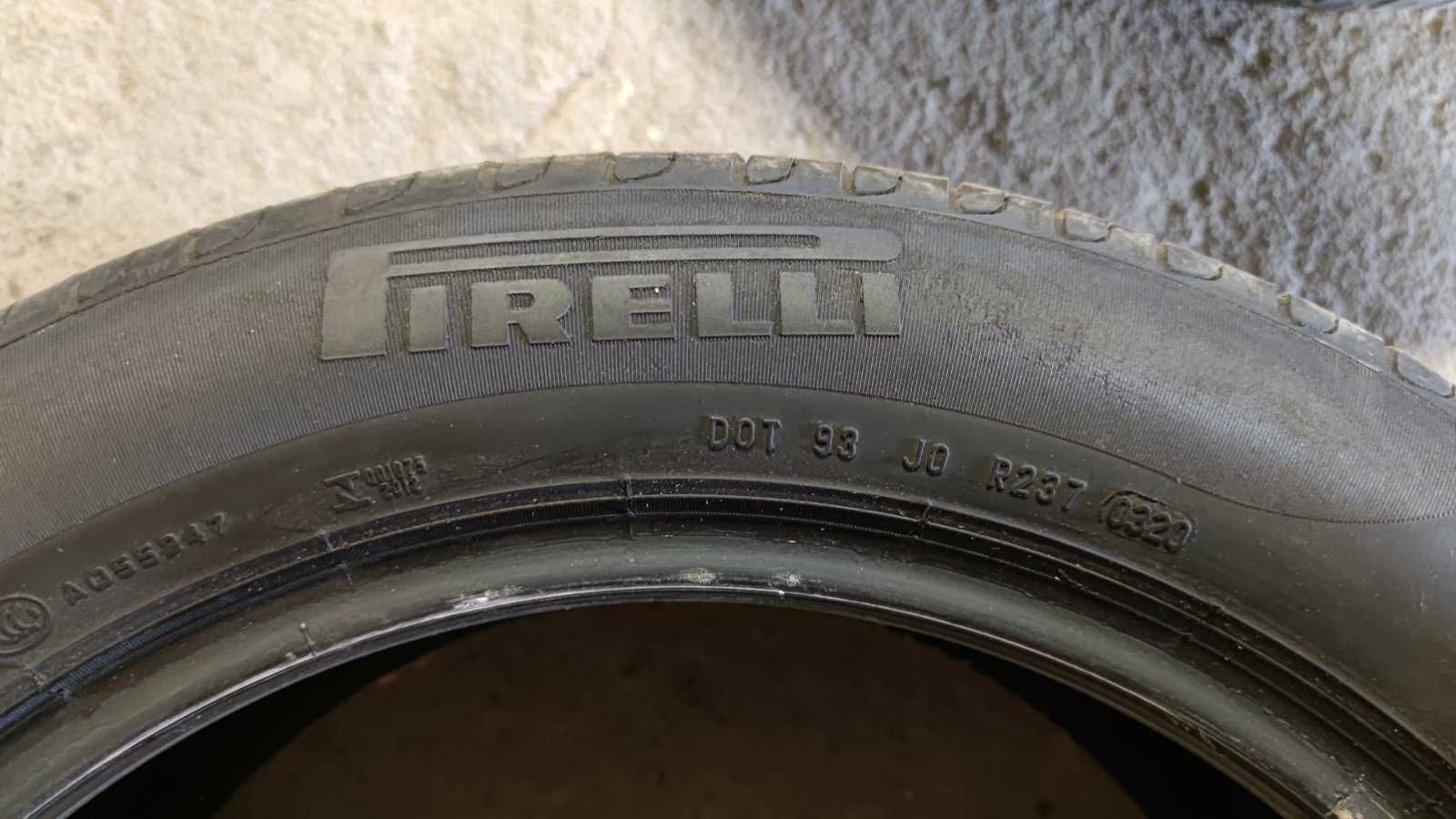 4 броя летни гуми 215/55 R17 PIRELLI CINTURATO P7 94W Dot 0320 4,3мм