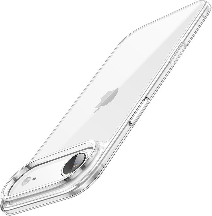 Прозрачен кейс space case за apple iphone 17 air