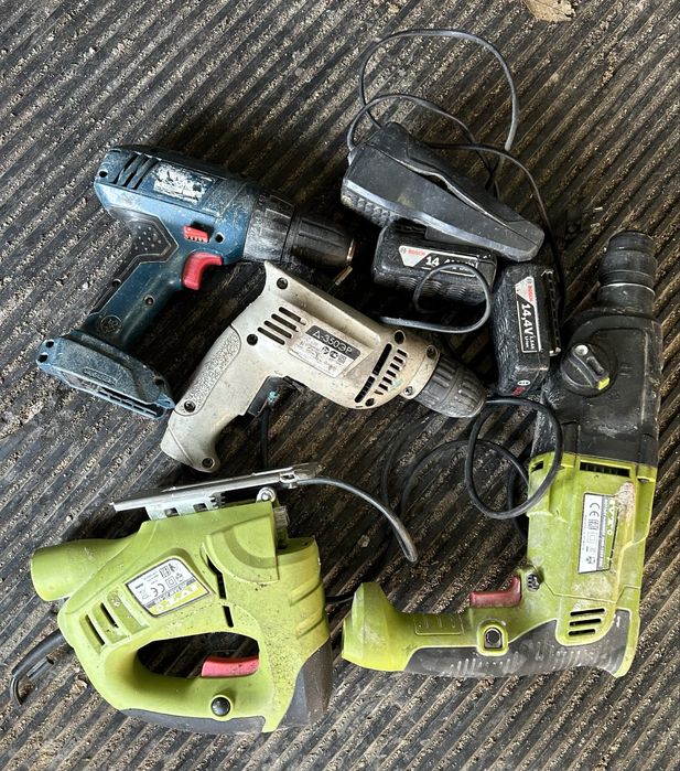 Электроинструменты не рабочие