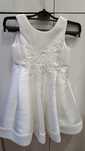 Rochie alba monsoon fulg de nea/ Crăciun