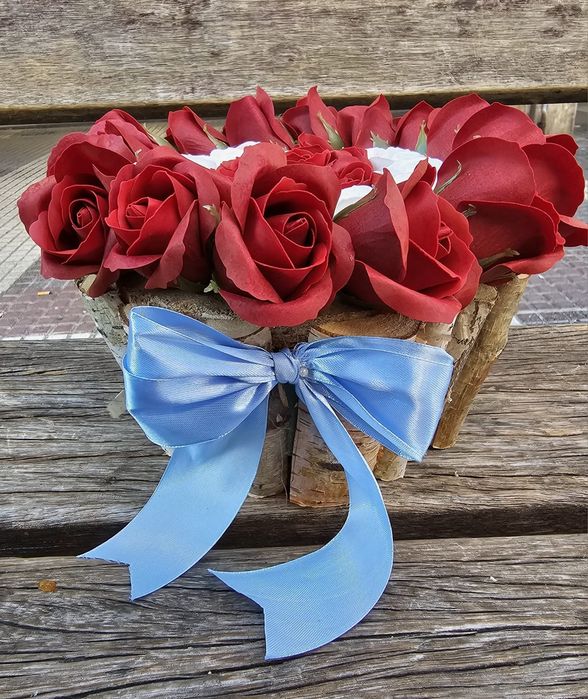 Flori de sapun cadou